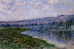 Клод Моне Сена и холмы Шантемеля 1880г